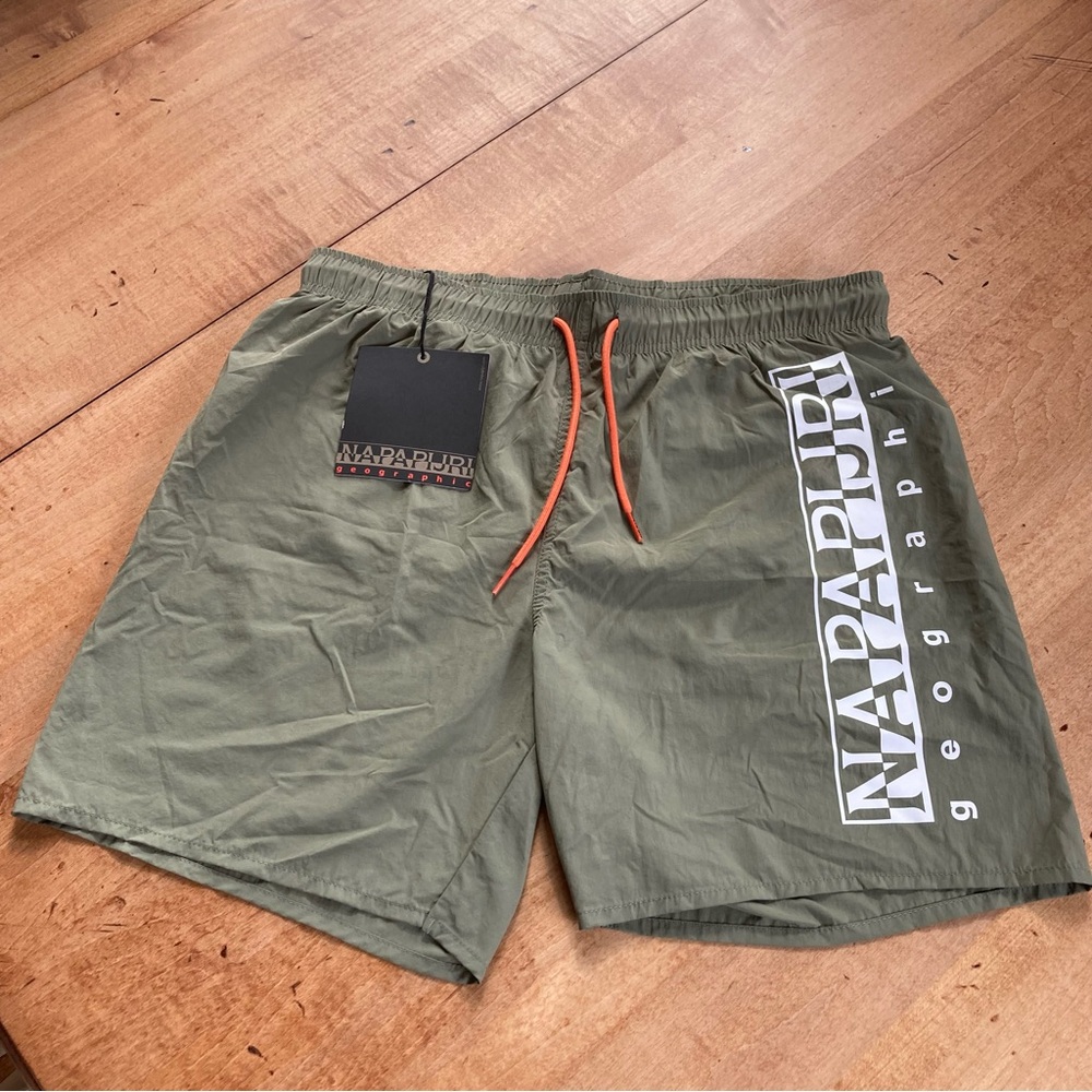 Napapijri NWT Green Lichen Shorts